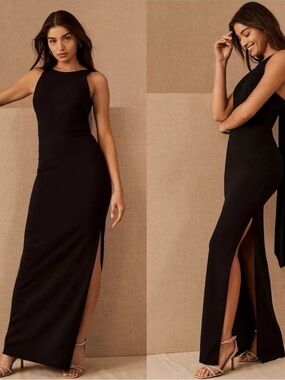 bhldn gabriella a-line duchess satin midi dress BHLDN Gabriella A-Line Duchess Satin Midi Dress